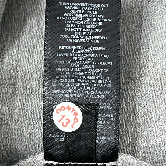 Avon Women's Lightweight Long Sleeve, Drawstring Hoodie, "Retail Therapy" Gray - Picture 5 of 6